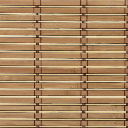 vidaXL Roller Blind Natural and Brown 40 x 160 cm Bamboo