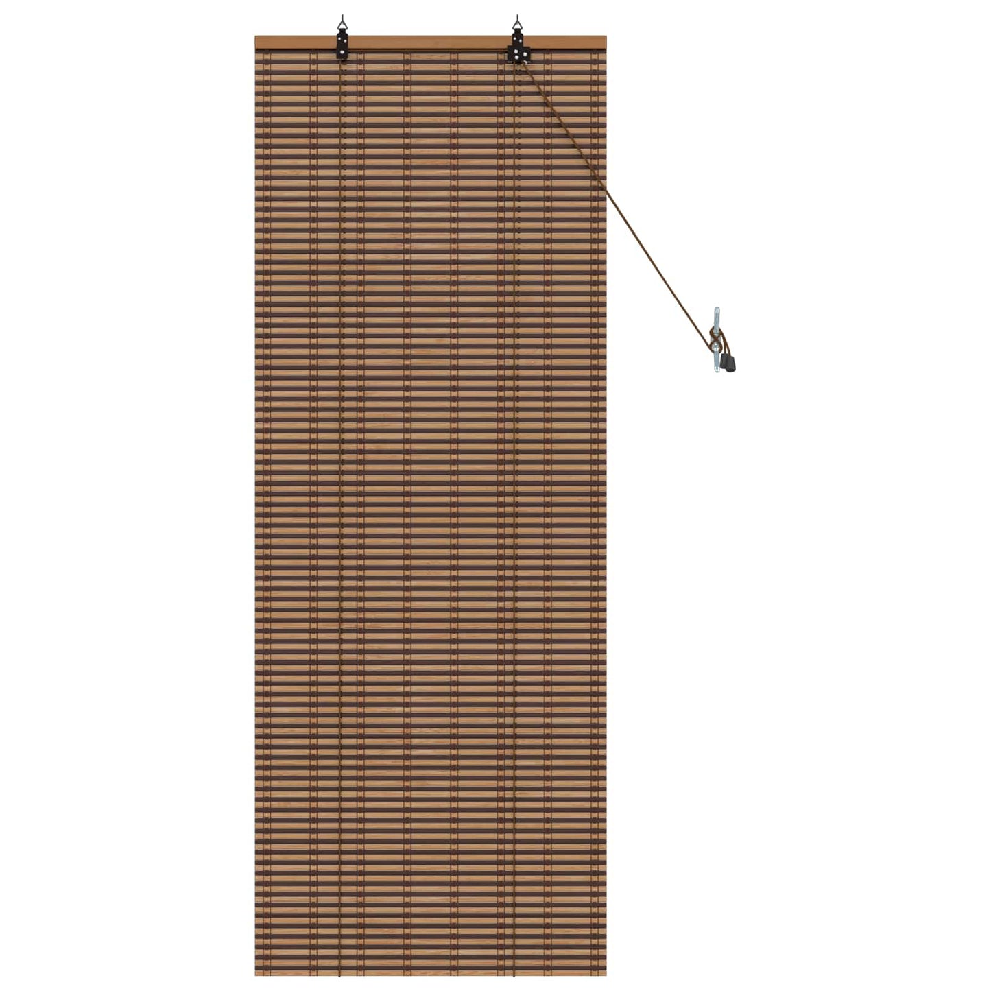 vidaXL Roller Blind Brown 50 x 160 cm Bamboo