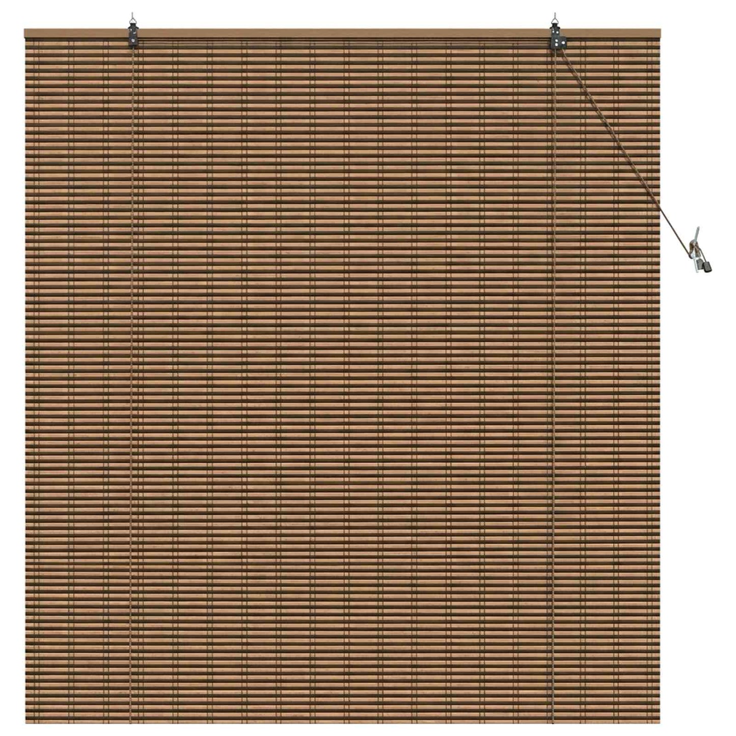 vidaXL Roller Blind Brown 130 x 160 cm Bamboo
