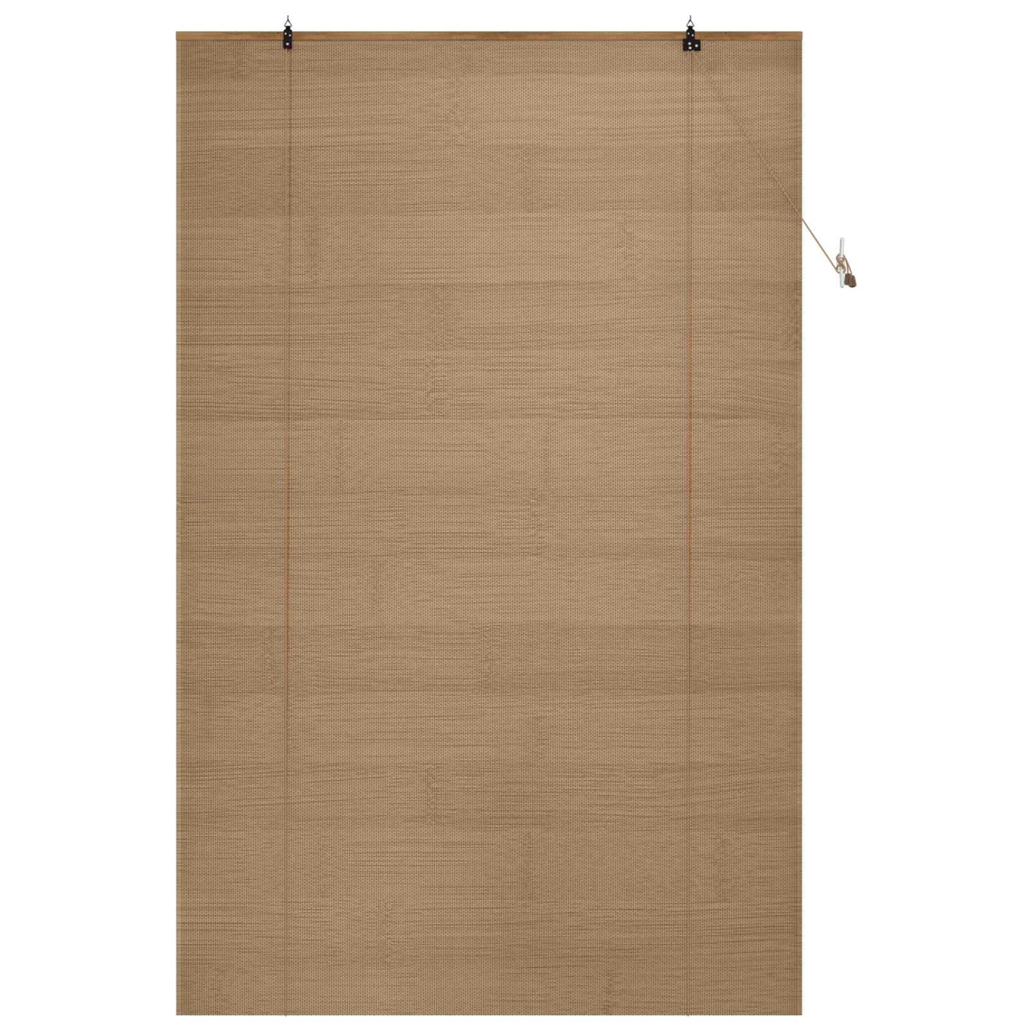 vidaXL Roller Blind Brown 160 x 220 cm Bamboo