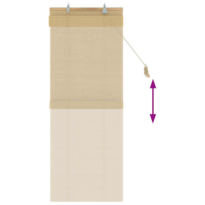 vidaXL Roller Blind Natural 70 x 160 cm Bamboo