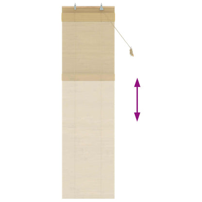 vidaXL Roller Blind Natural 70 x 220 cm Bamboo