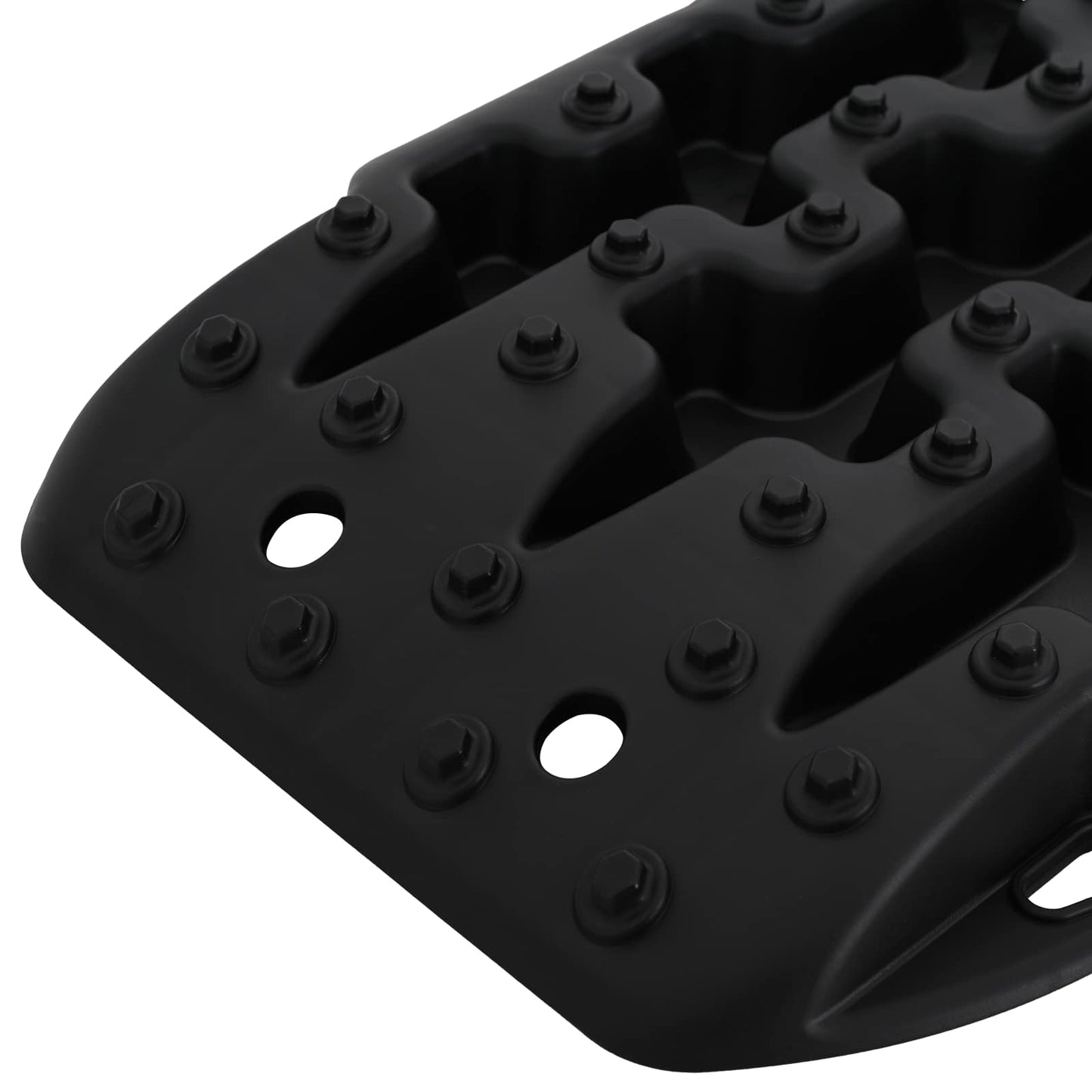vidaXL Traction Board 2 pcs Black 57.5 x 30.5 x 5.5 cm