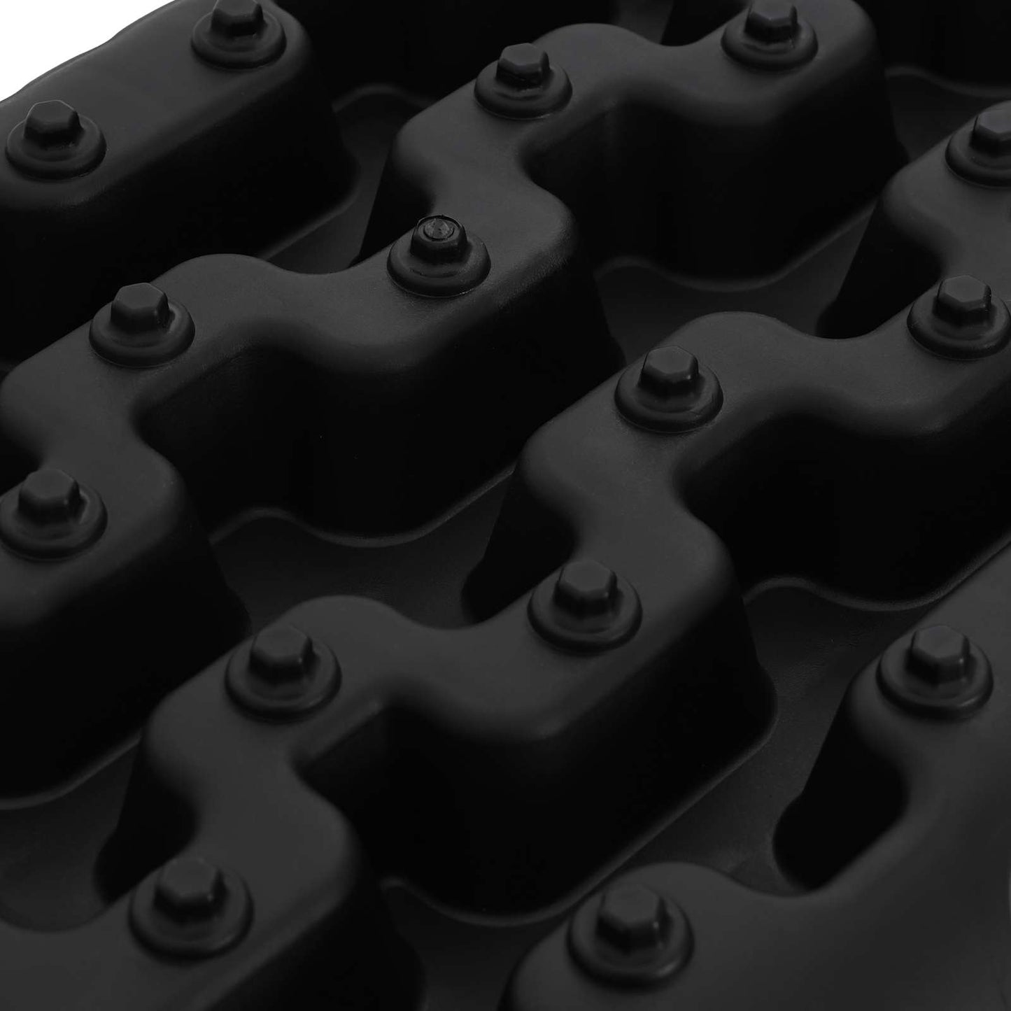 vidaXL Traction Board 2 pcs Black 57.5 x 30.5 x 5.5 cm