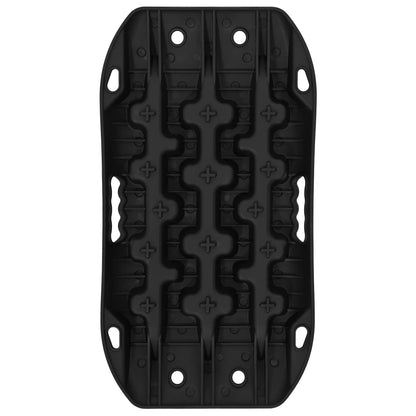 vidaXL Traction Board 2 pcs Black 57.5 x 30.5 x 5.5 cm