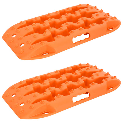 vidaXL Traction Board 2 pcs Orange 57.5 x 30.5 x 5.5 cm
