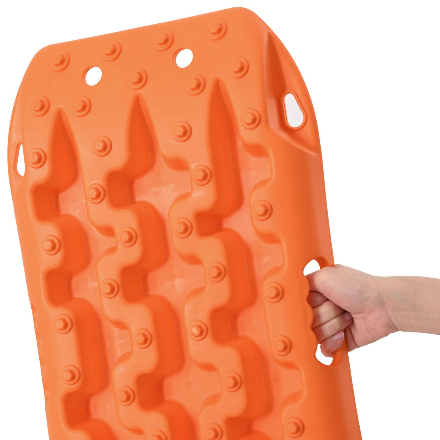 vidaXL Traction Board 2 pcs Orange 57.5 x 30.5 x 5.5 cm