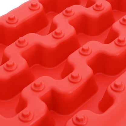 vidaXL Traction Board 2 pcs Red 57.5 x 30.5 x 5.5 cm Reinforced Nylon