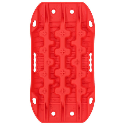 vidaXL Traction Board 2 pcs Red 57.5 x 30.5 x 5.5 cm Reinforced Nylon