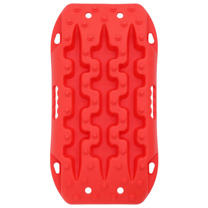 vidaXL Traction Board 2 pcs Red 57.5 x 30.5 x 5.5 cm Reinforced Nylon