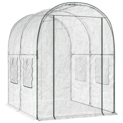 vidaXL Greenhouse with Frame 160 x 200 x 192.5 cm PVC Transparent