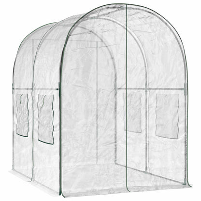vidaXL Greenhouse with Frame 160 x 200 x 192.5 cm PVC Transparent