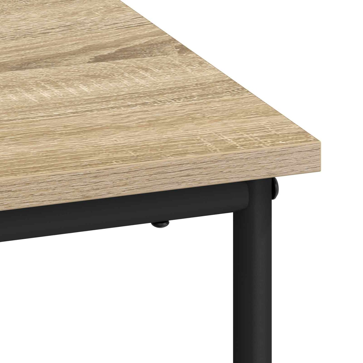 vidaXL Desk with Storage Sonoma Oak 100 x 50 x 75 cm