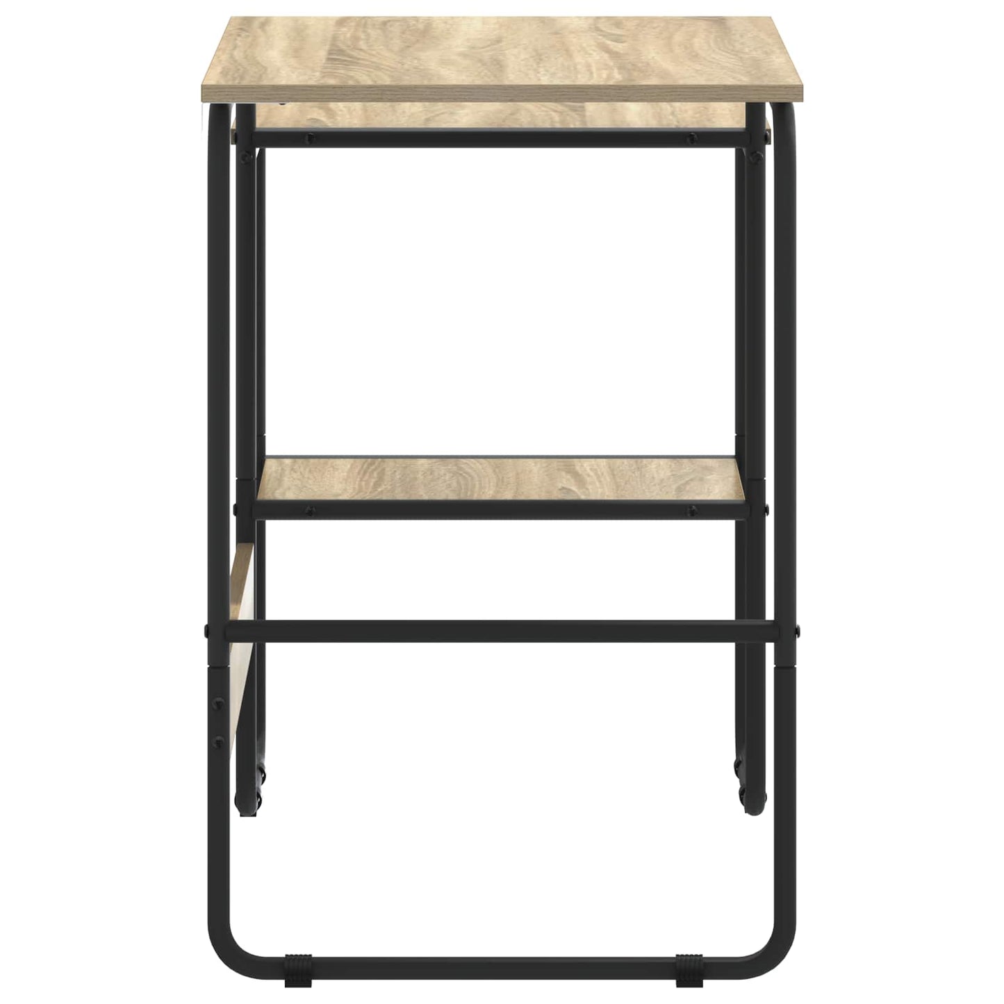 vidaXL Desk with Storage Sonoma Oak 100 x 50 x 75 cm