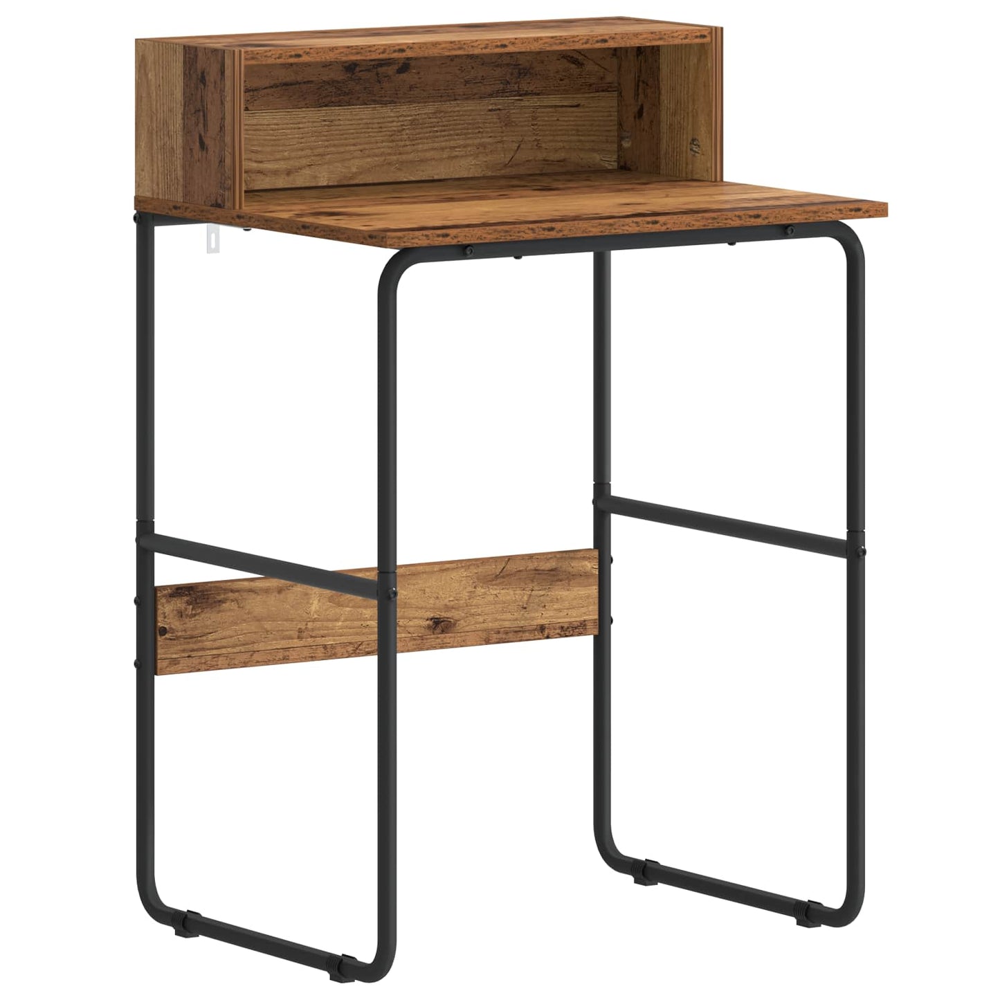 vidaXL Desk with Storage Old Wood 60 x 50 x 91 cm