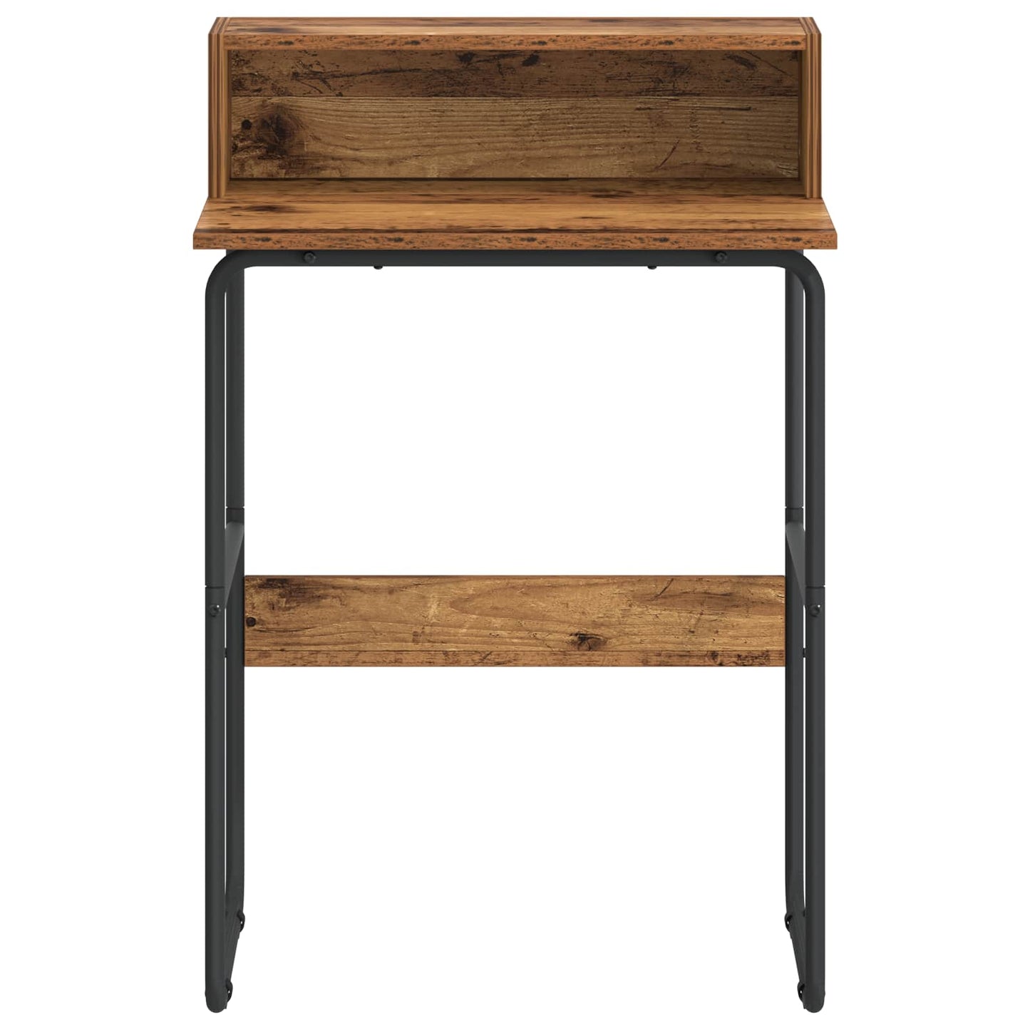 vidaXL Desk with Storage Old Wood 60 x 50 x 91 cm