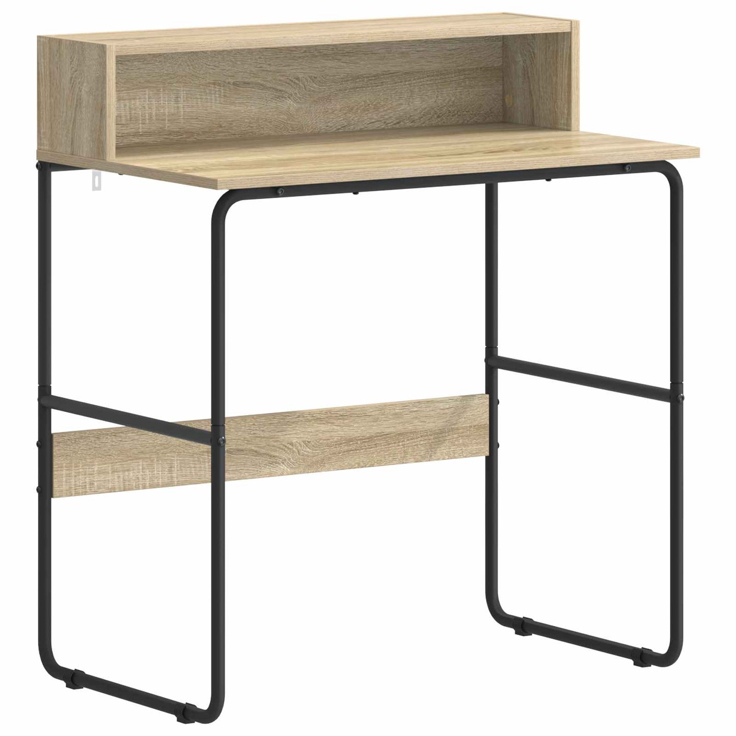 vidaXL Desk with Storage Sonoma Oak 80 x 50 x 91 cm