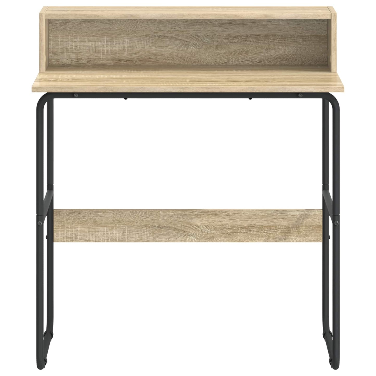 vidaXL Desk with Storage Sonoma Oak 80 x 50 x 91 cm