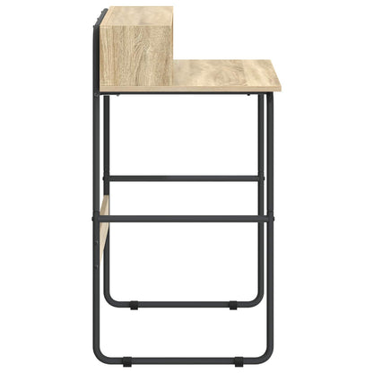 vidaXL Desk with Storage Sonoma Oak 80 x 50 x 91 cm