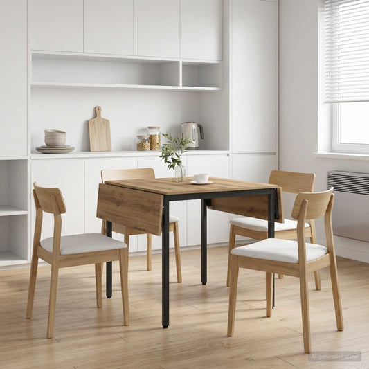 vidaXL Extendable Dining Table 120 x 81.5 x 75 cm Engineered Wood