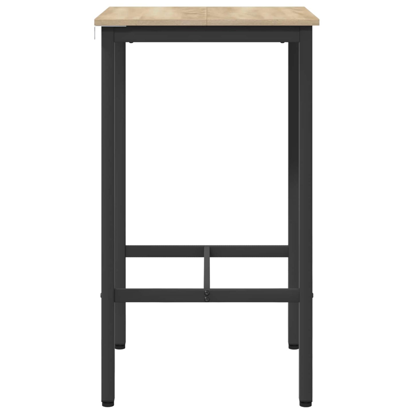 vidaXL Bar Table 52 x 52 x 90 cm Engineered Wood Sonoma Oak