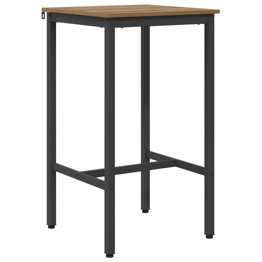 vidaXL Bar Table 52 x 52 x 90 cm Engineered Wood Artisan Oak
