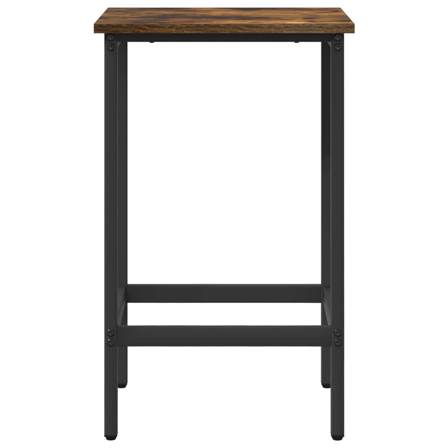 vidaXL Bar Stool 2 pcs Smoked Oak 40 x 32 x 64 cm Engineered Wood