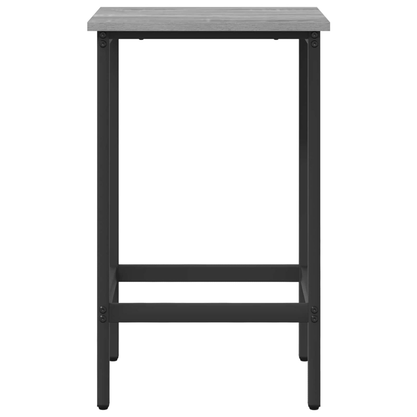 vidaXL Bar Stool 2 pcs Grey Sonoma 40 x 32 x 64 cm Engineered Wood