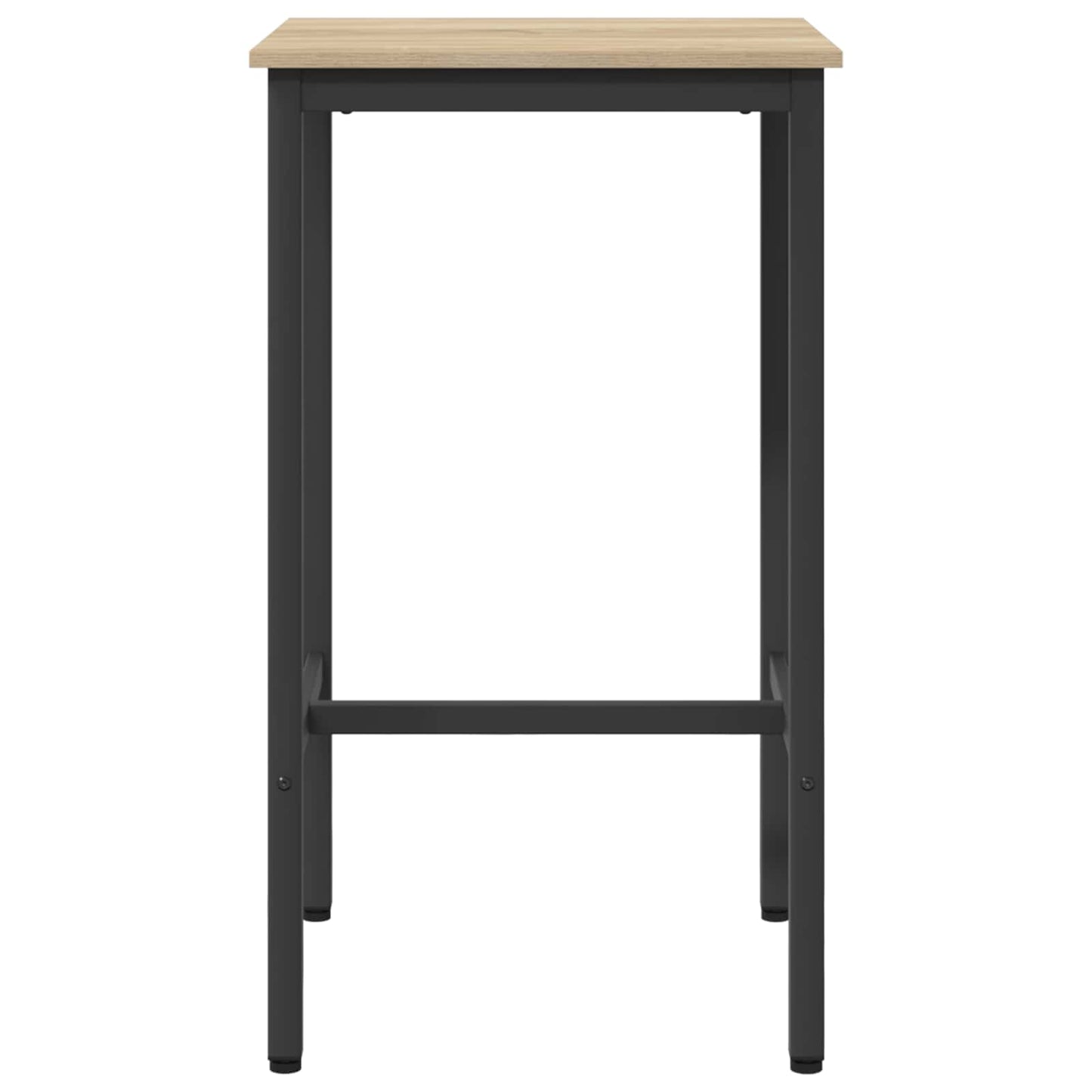 vidaXL Bar Table 52 x 52 x 110 cm Engineered Wood Sonoma Oak