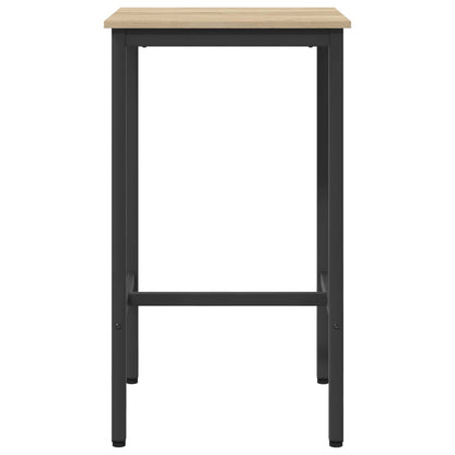 vidaXL Bar Table 52 x 52 x 110 cm Engineered Wood Sonoma Oak