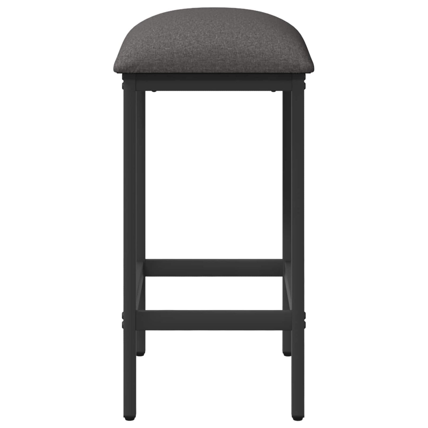 vidaXL Bar Stool 2 pcs Light Grey 40 x 32 x 64 cm Engineered Wood