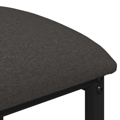 vidaXL Bar Stool Dark Grey 40 x 32 x 64 cm Engineered Wood