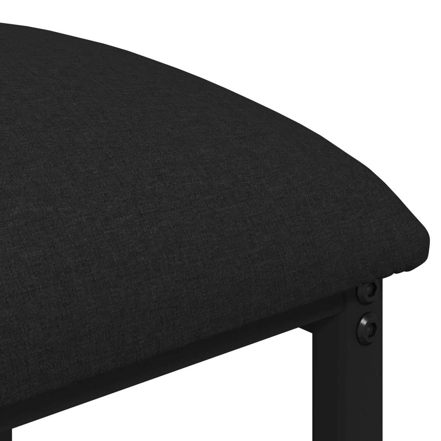 vidaXL Bar Stool 2 pcs Black 40 x 32 x 64 cm Engineered Wood