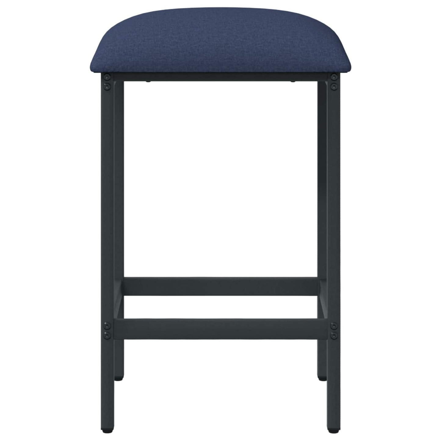 vidaXL Bar Stool 2 pcs Blue 40 x 32 x 64 cm Engineered Wood