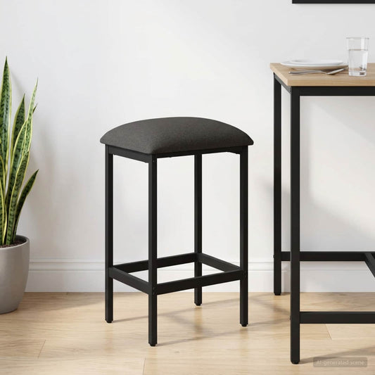 vidaXL Bar Stool Light Grey 40 x 32 x 74 cm Engineered Wood