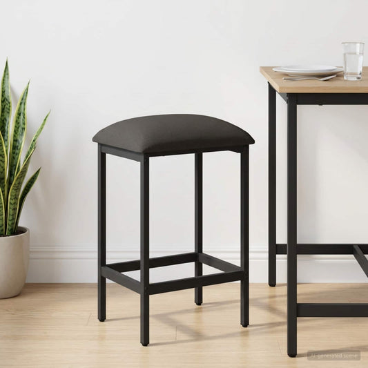 vidaXL Bar Stool Dark Grey 40 x 32 x 74 cm Engineered Wood