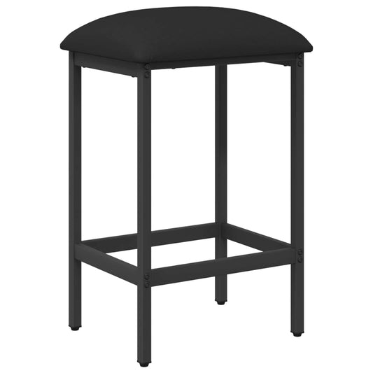 vidaXL Bar Stool Black 40 x 32 x 74 cm Engineered Wood