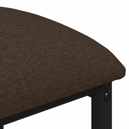 vidaXL Bar Stool 2 pcs Taupe 40 x 32 x 74 cm Engineered Wood