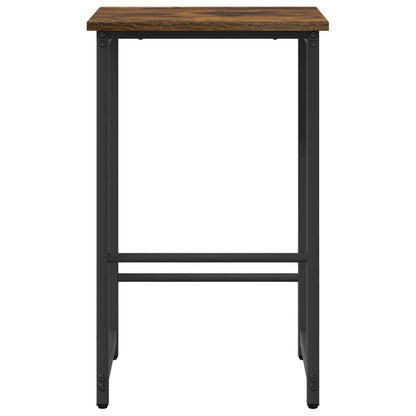 vidaXL Bar Stool Smoked Oak 40 x 32 x 64 cm Engineered Wood