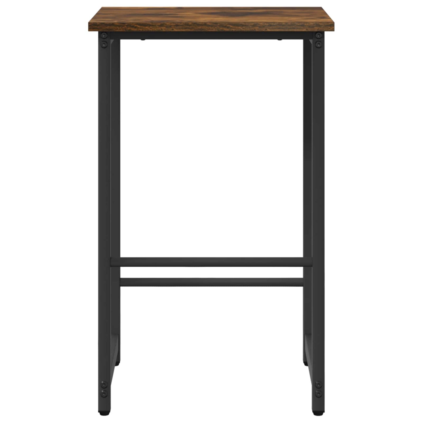 vidaXL Bar Stool 2 pcs Smoked Oak 40 x 32 x 64 cm Engineered Wood