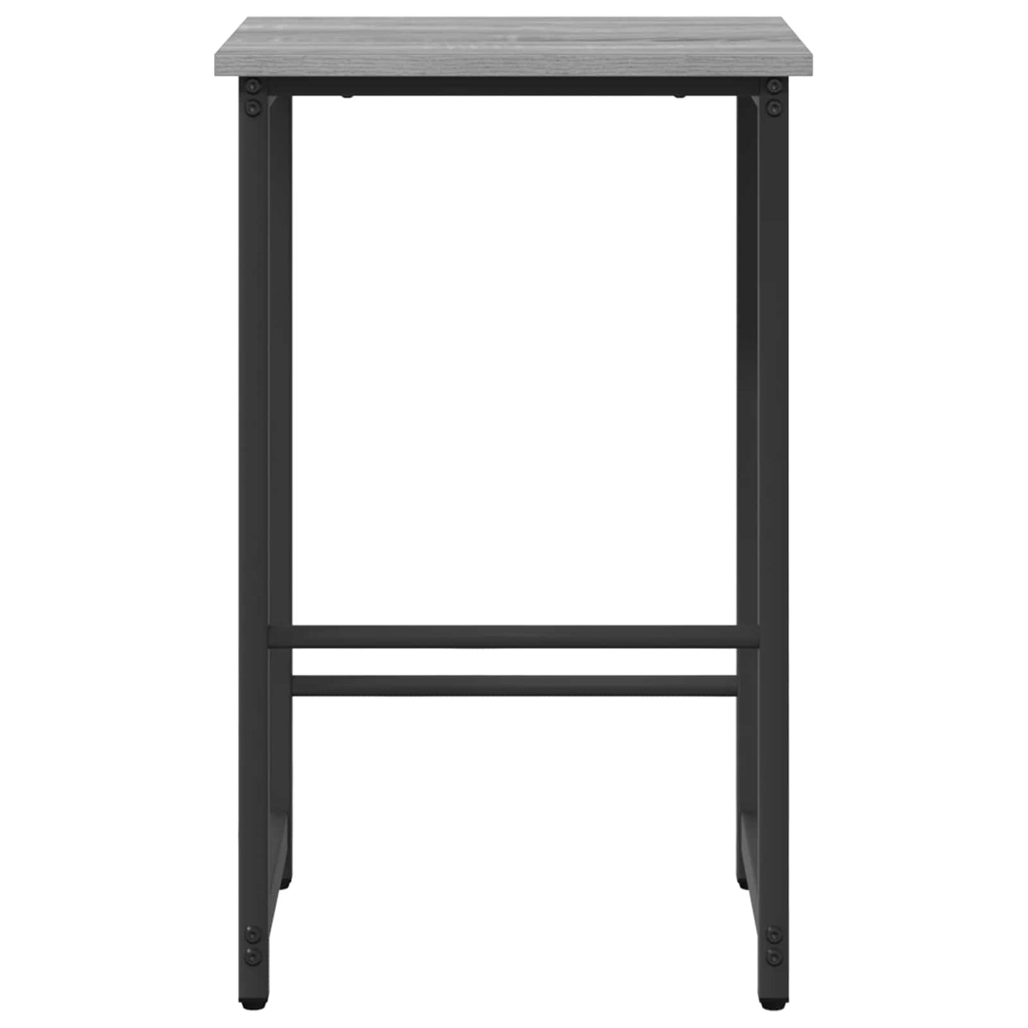 vidaXL Bar Stool Grey Sonoma 40 x 32 x 64 cm Engineered Wood