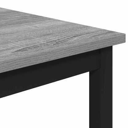 vidaXL Bar Stool 2 pcs Grey Sonoma 40 x 32 x 64 cm Engineered Wood