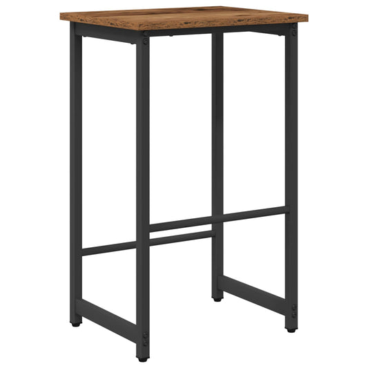 vidaXL Bar Stool Old Wood 40 x 32 x 64 cm Engineered Wood