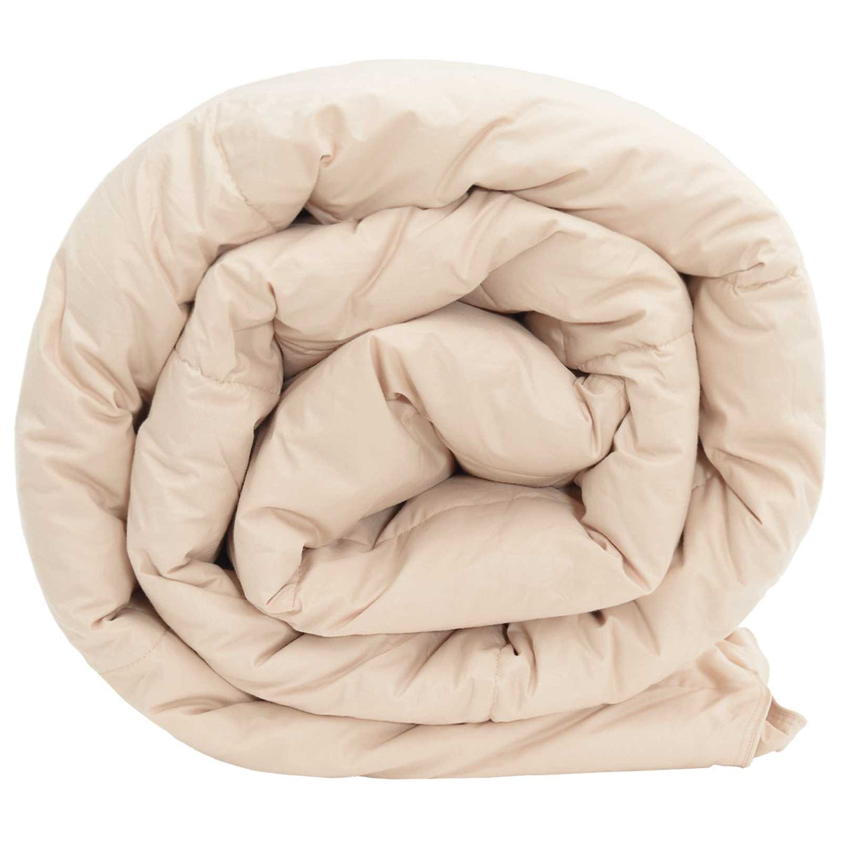 vidaXL Summer Duvet Beige 135 x 220 cm 100% Natural Kapok