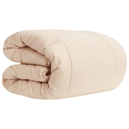 vidaXL Summer Duvet Beige 240 x 260 cm 100% Natural Kapok