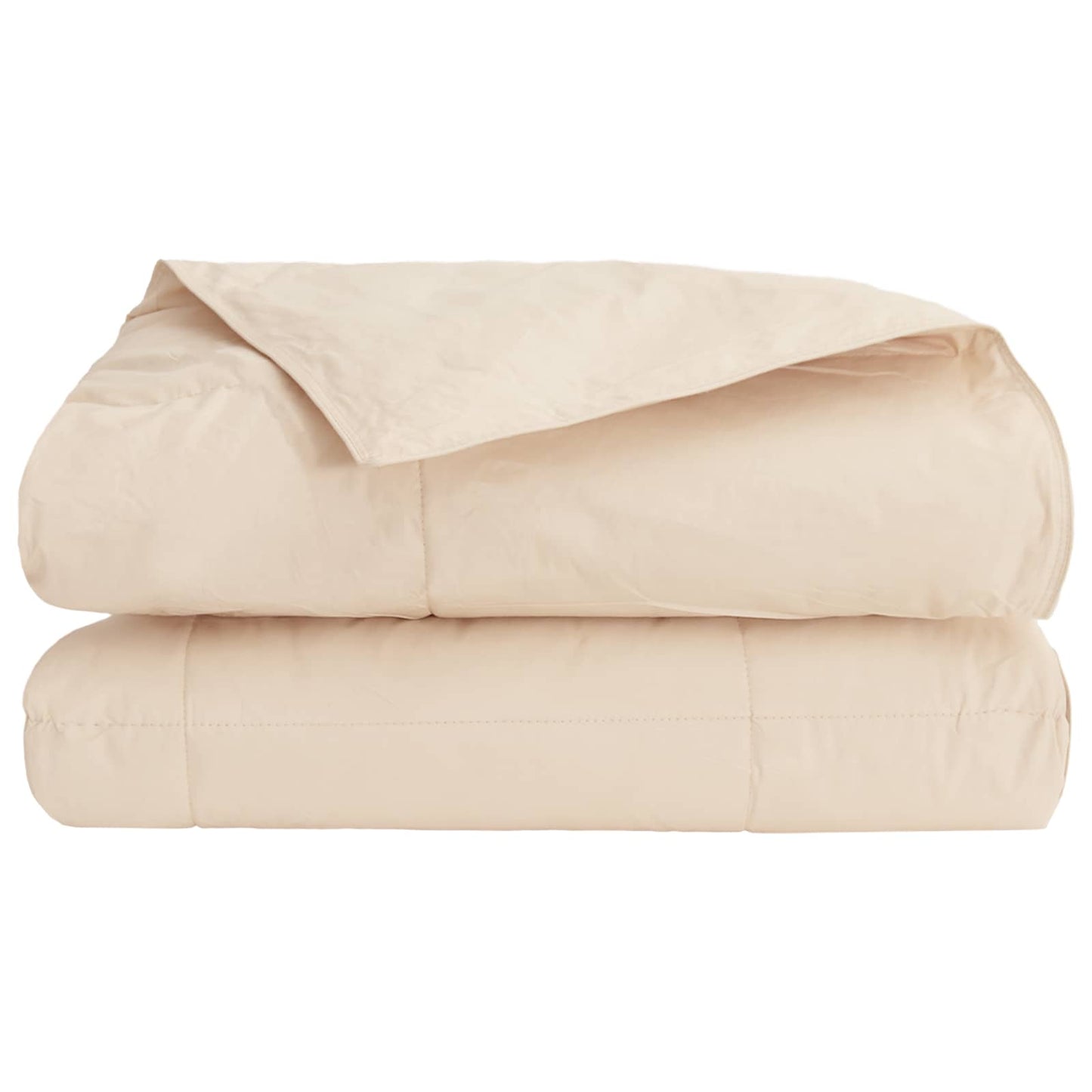 vidaXL Summer Duvet Beige 240 x 260 cm 100% Natural Kapok