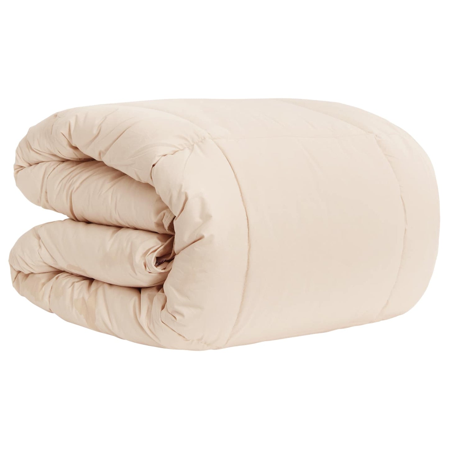 vidaXL Winter duvet Beige 135 x 220 cm 100% Natural Kapok
