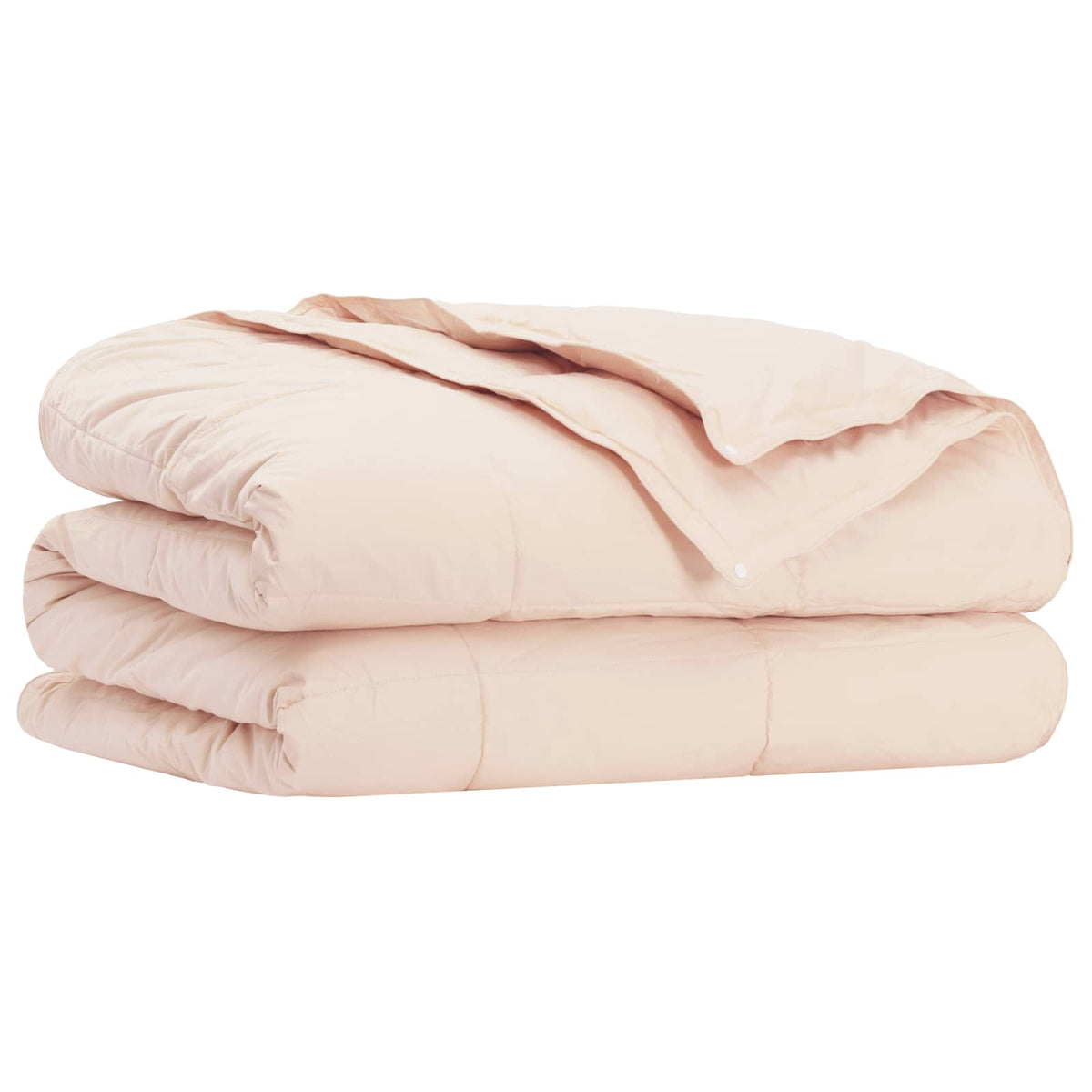 vidaXL Duvet 140 x 220 cm All Seasons Kapok Fiber Beige