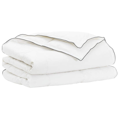 vidaXL Duvet 200 x 200 cm 100% Cotton White