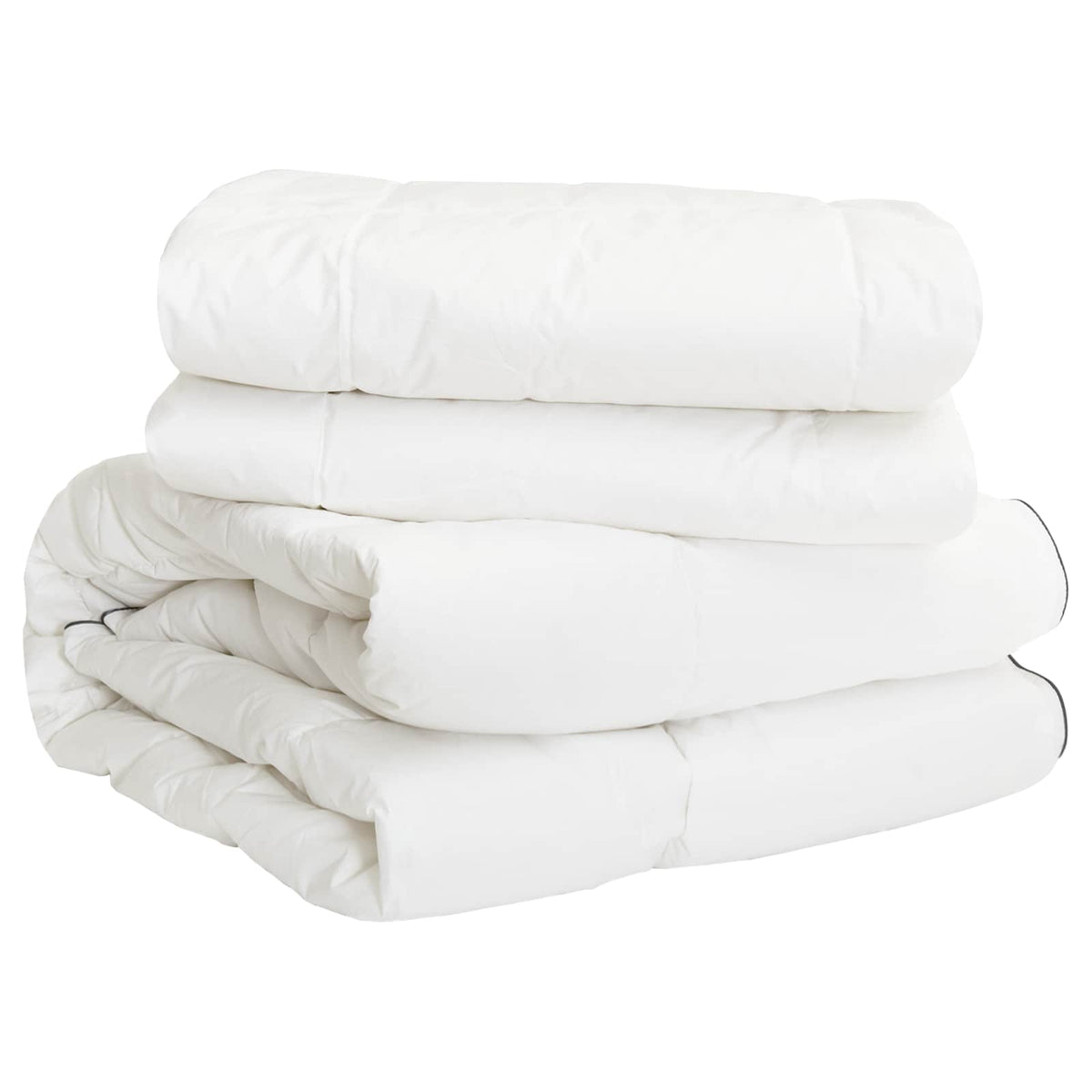 vidaXL Duvet 200 x 200 cm 100% Cotton White